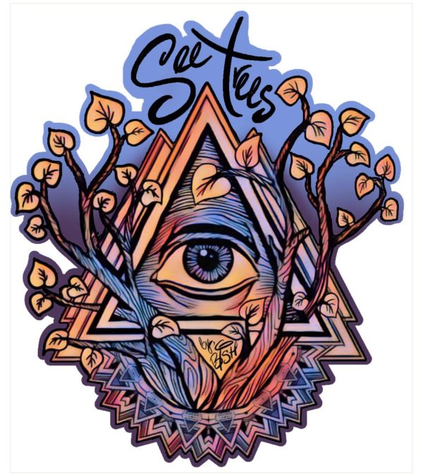 Treyeangle Sticker - Image 3