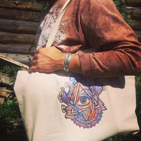 Treyeangle Tote Bag