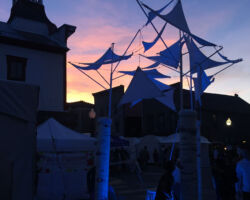 Sunset with the Trees at CB Arts Festival 2019.