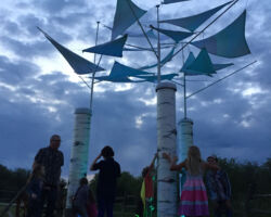 Interaction at I Bar Ranch.