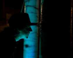 Night glow to entice late night viewers.